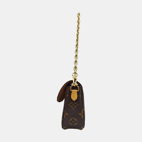IVY Monogram Coated Canvas Brown