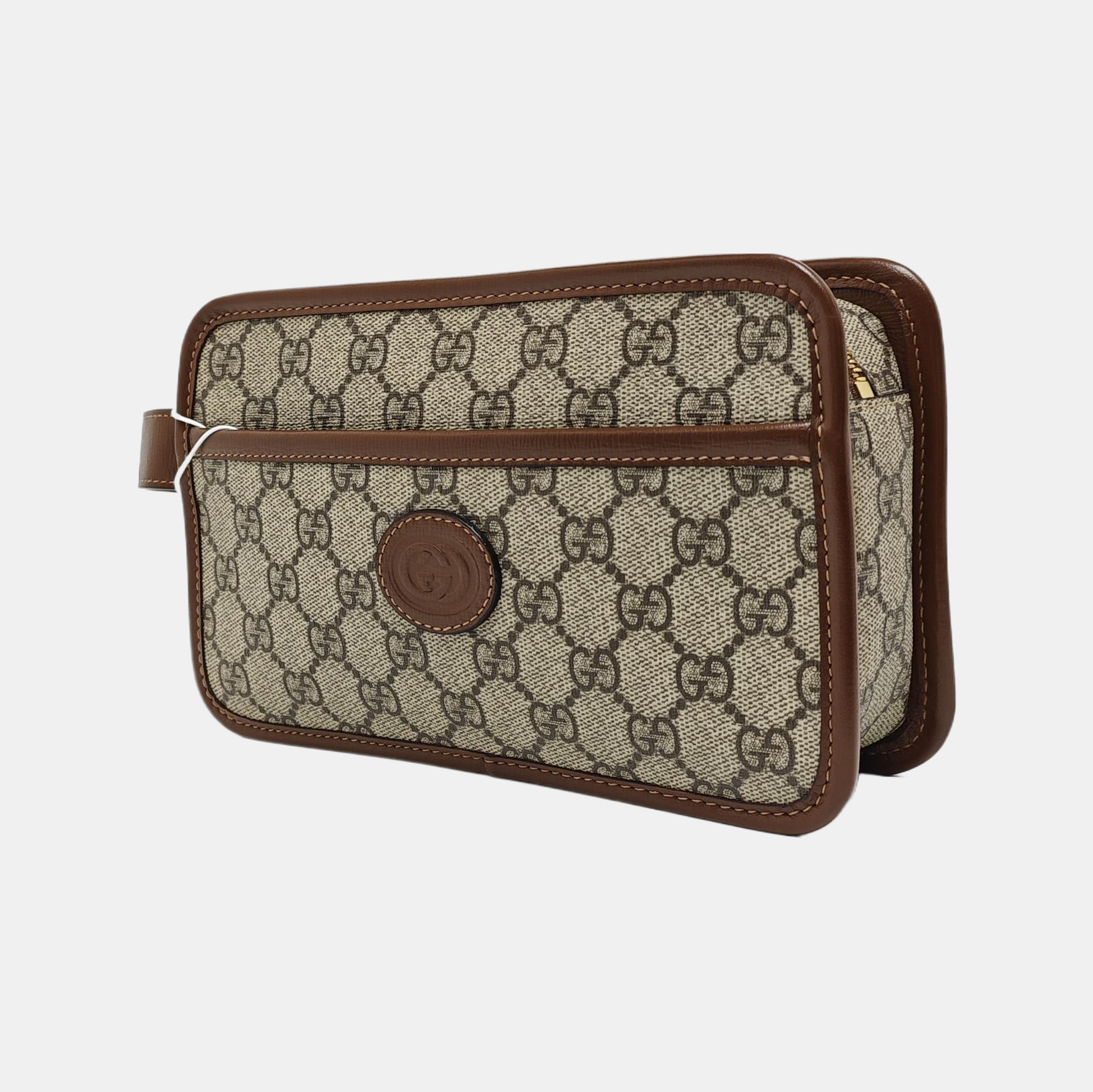 Retro Monogram Coated Canvas Brown