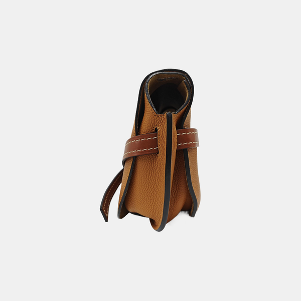 Gate Small Calfskin Brown