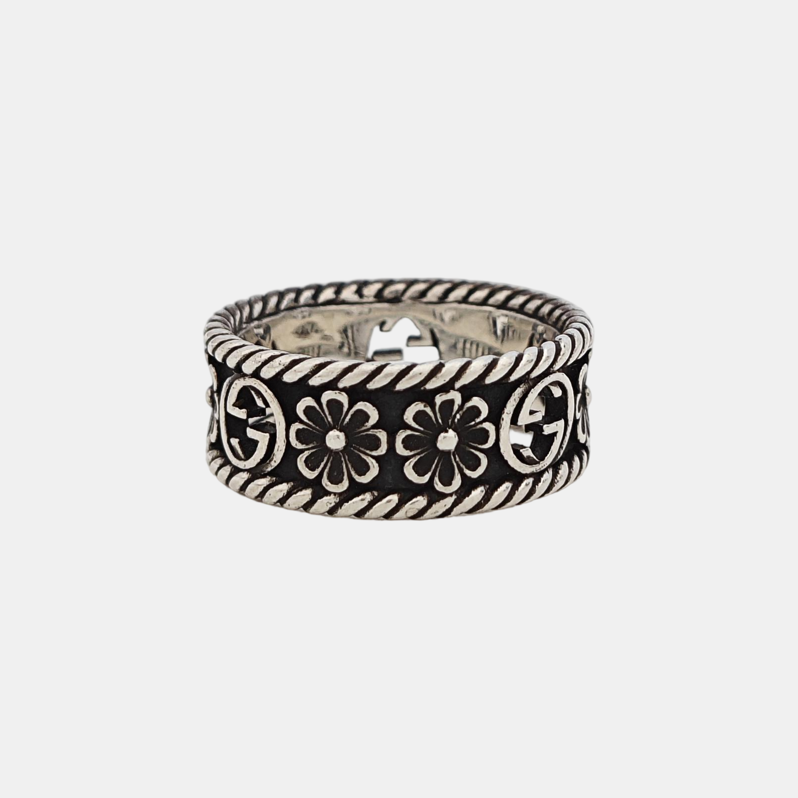 Icon 925 Sterling Silver Ring HK 15