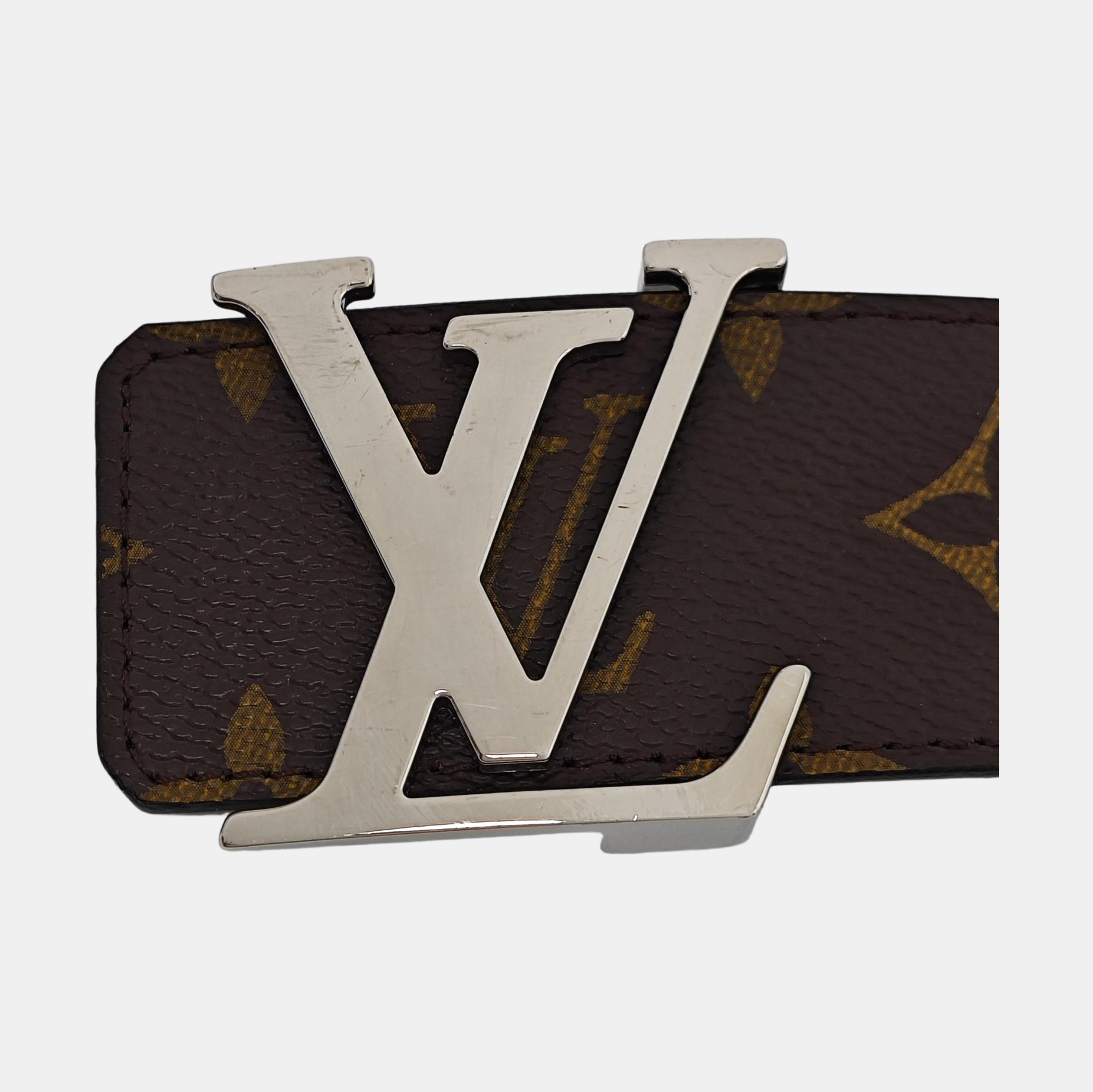 Coated Canvas Belt Brown