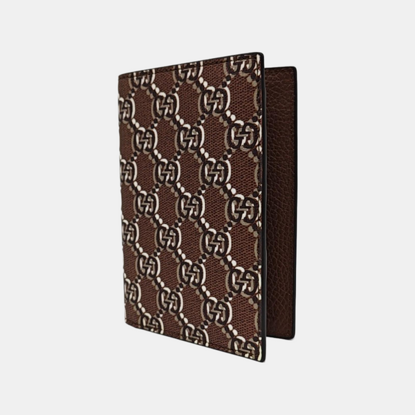 Monogram Coated Canvas Card Holder Brown