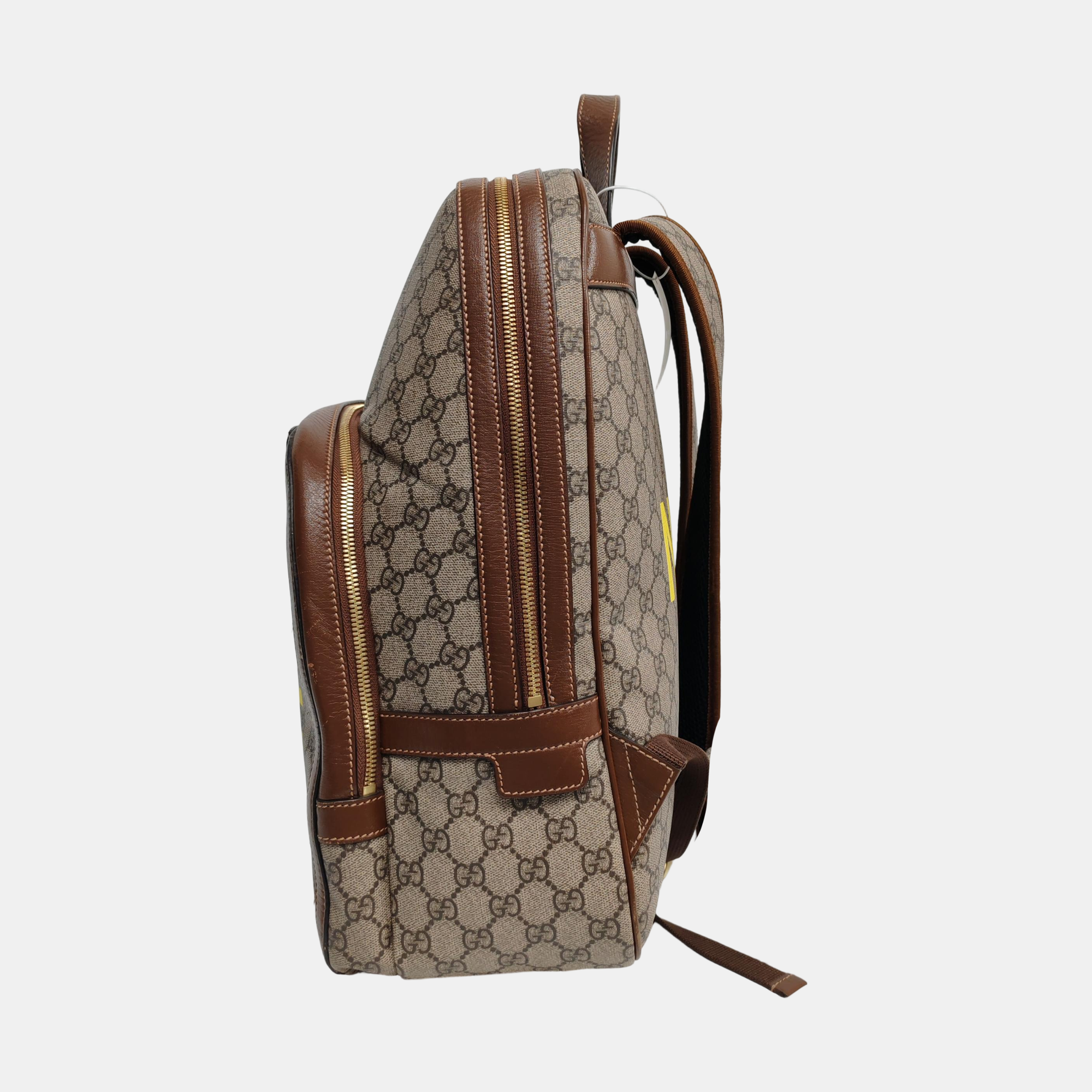 Monogram Coated Canvas Medium Brown