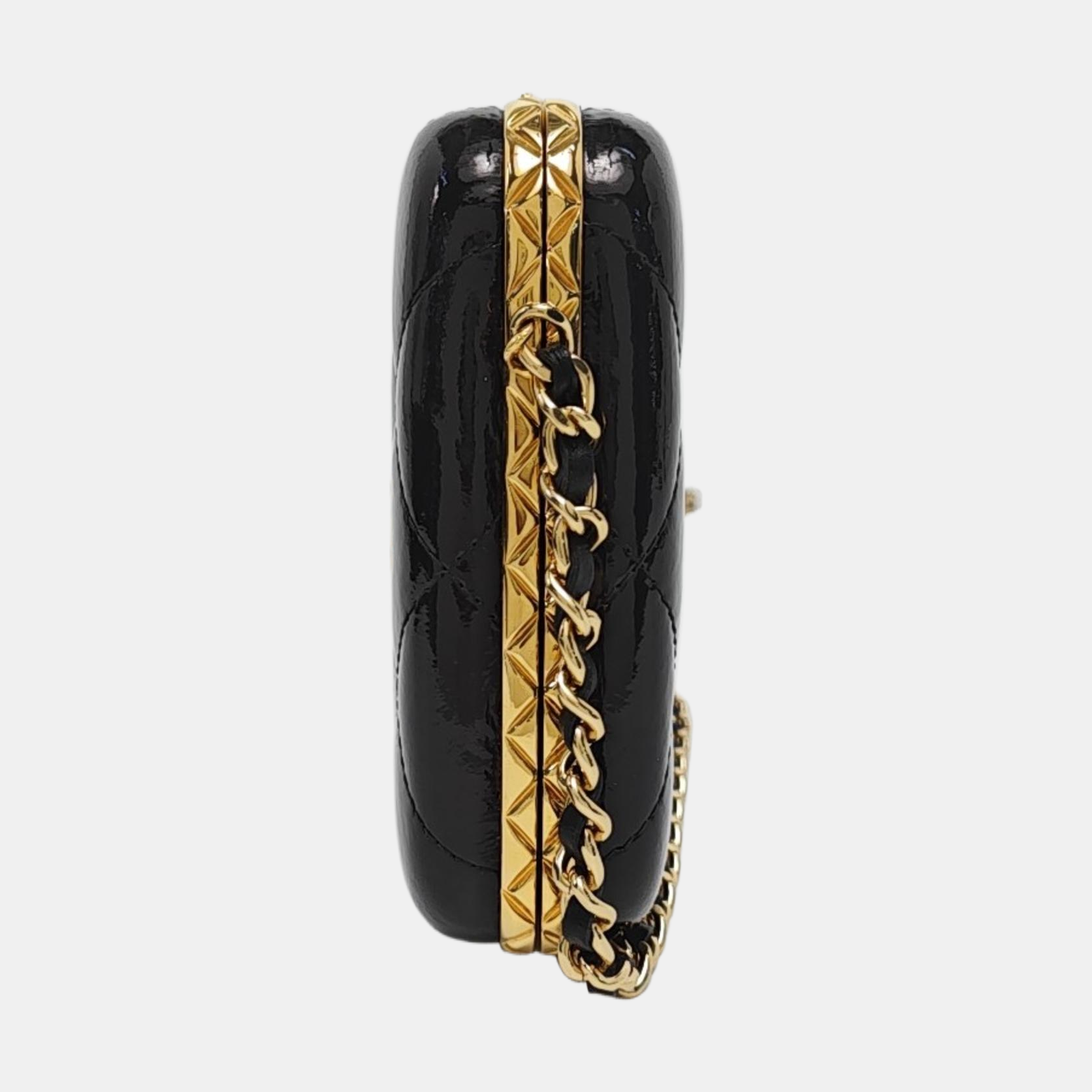 Quilted Lambskin Black