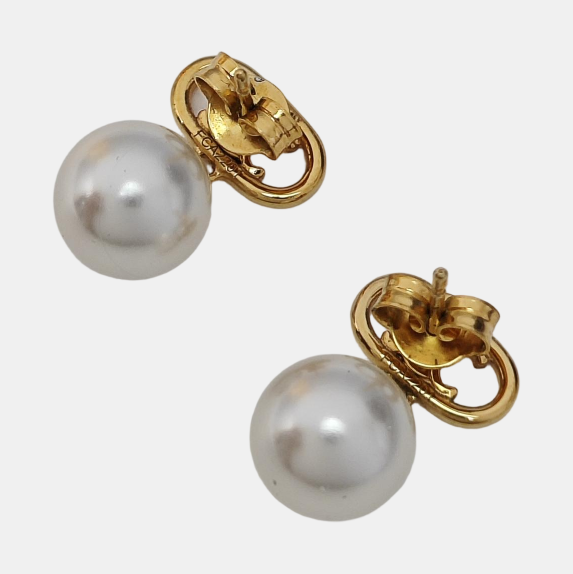 MAILLON TRIOMPHE Metal Gold Stud Earrings