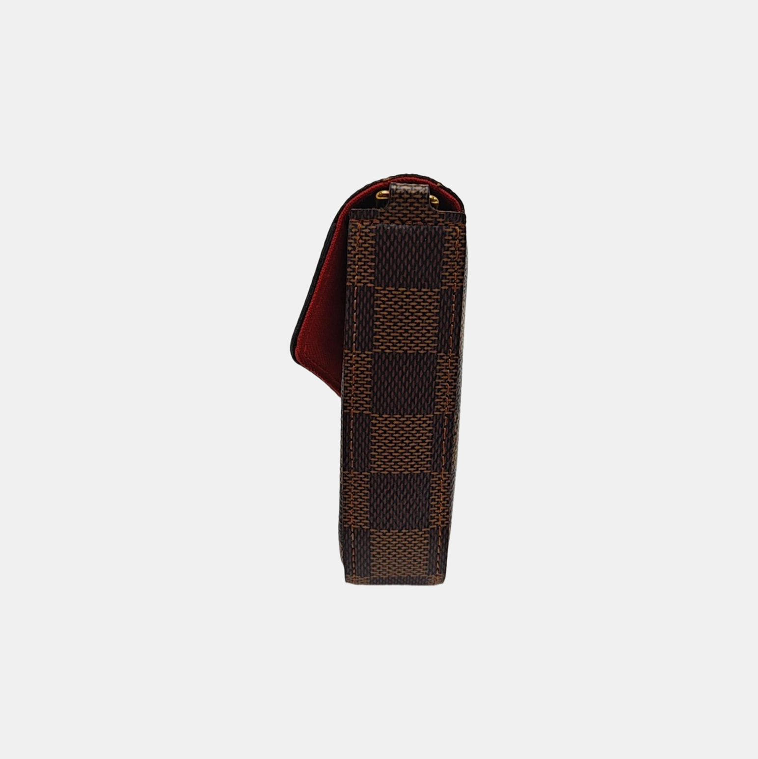 FÉLICIE Damier Ebene Coated Canvas Brown