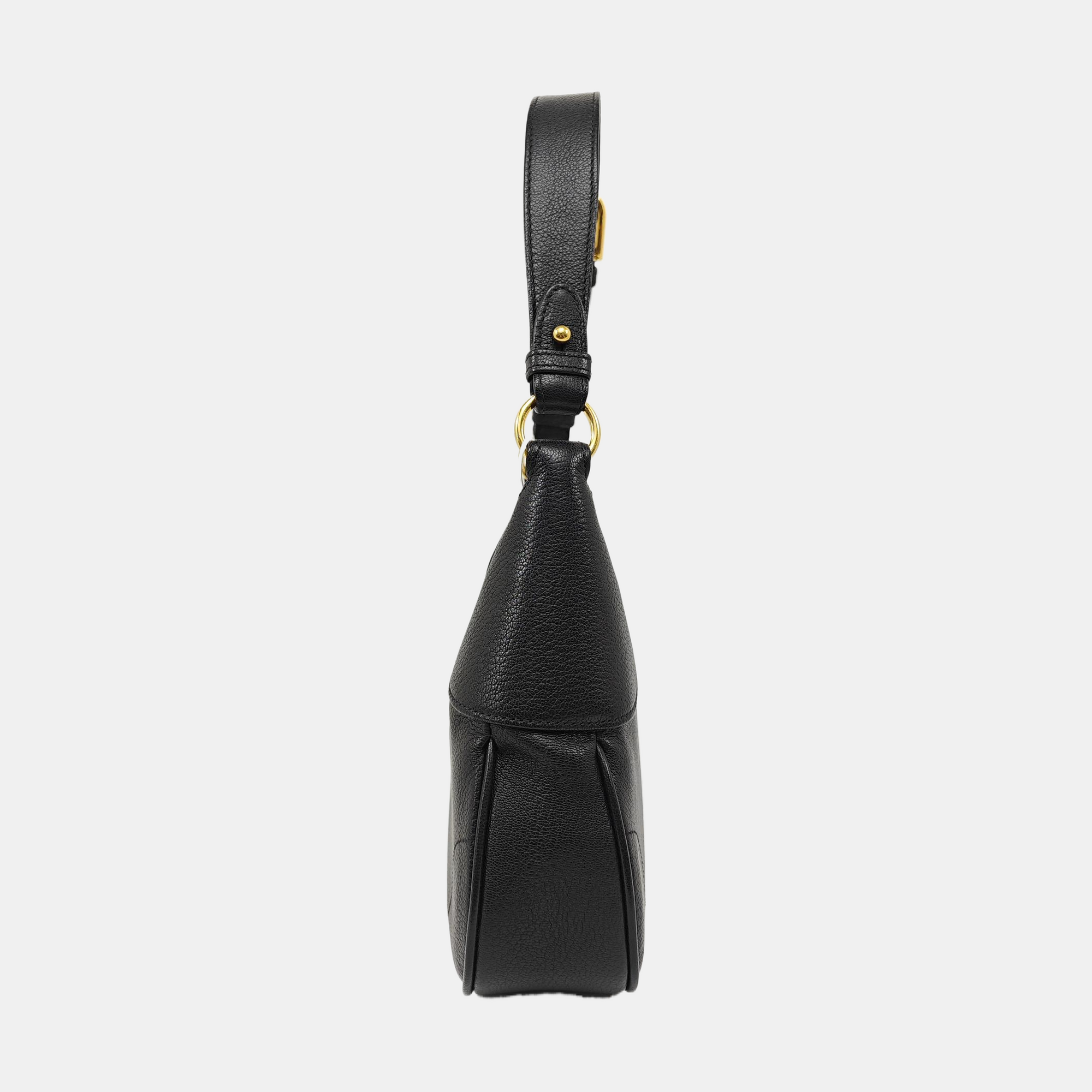 Aphrodite Small Calfskin Black