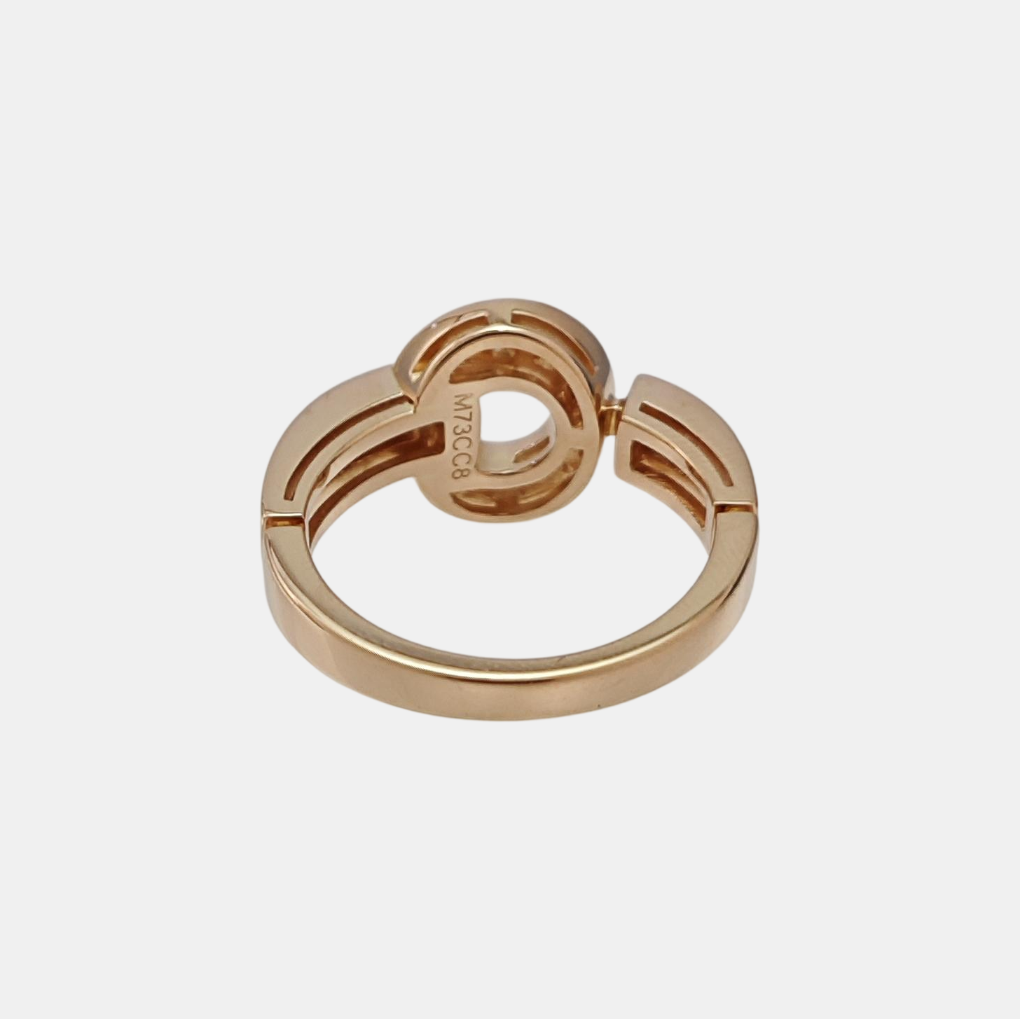 BVLGARI BVLGARI 18k Rose Gold Ring EU 50