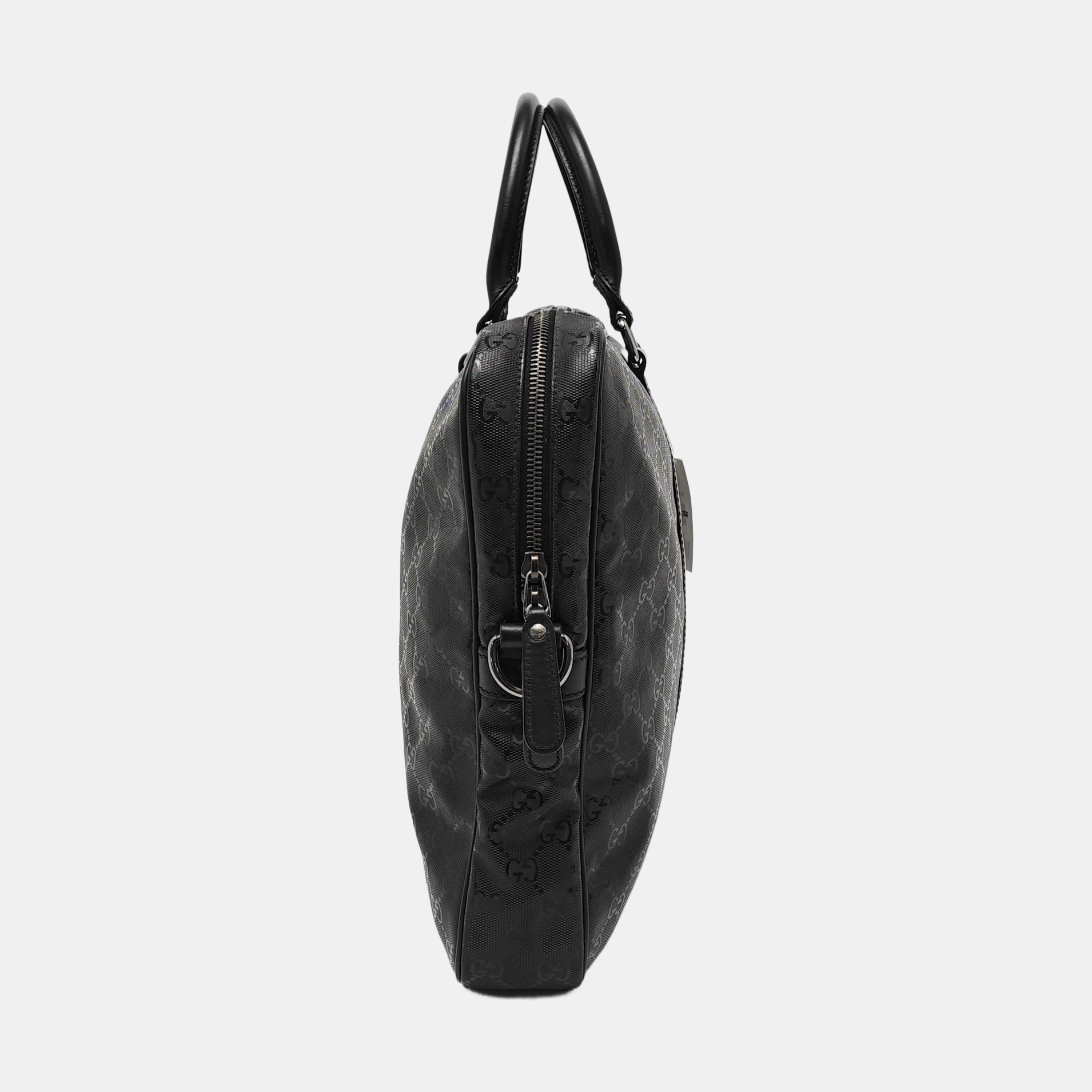 GG Imprime Coated Canvas Black