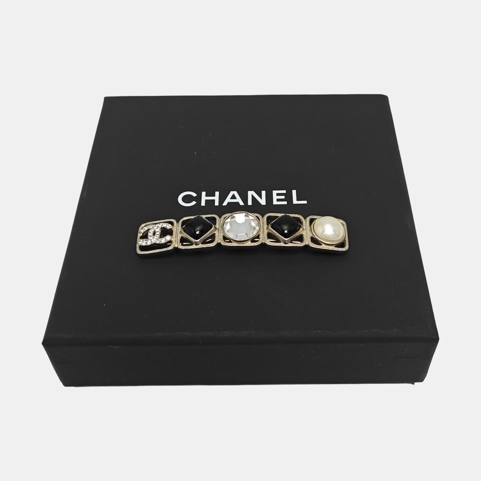 Metal Hair Clip Silver