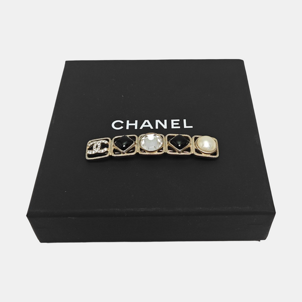 Metal Hair Clip Silver