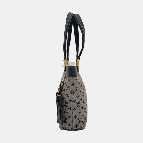 LUCILLE PM Monogram Canvas Gray