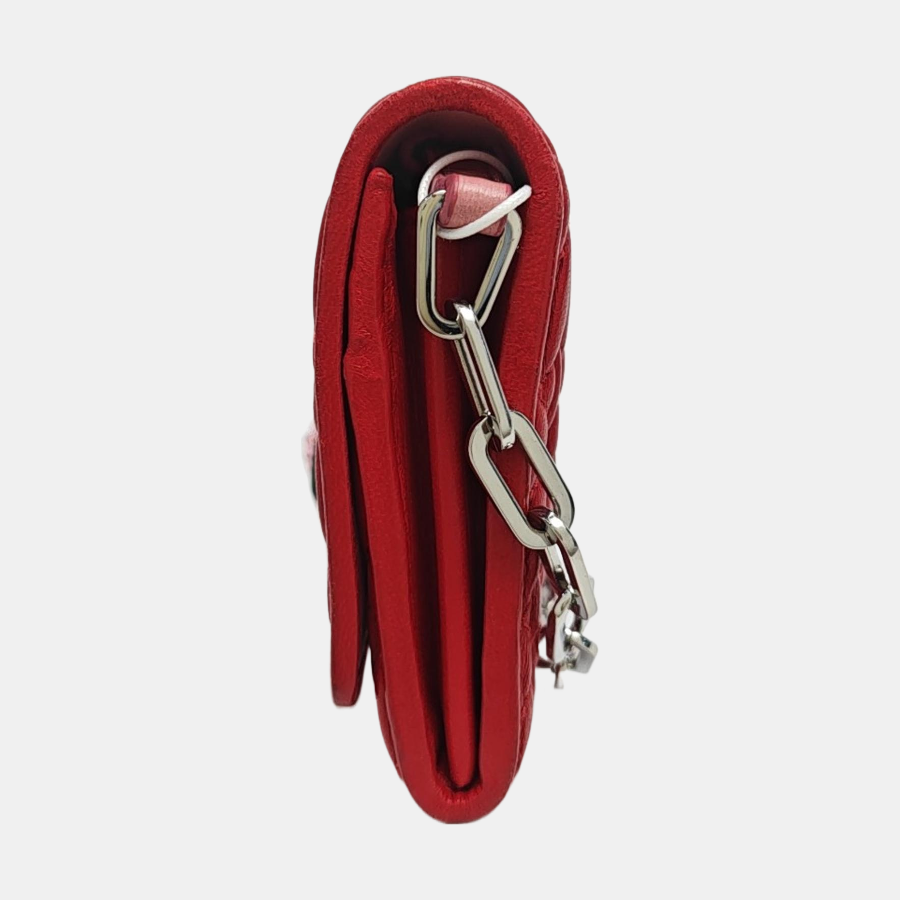 Quilted Lambskin Red
