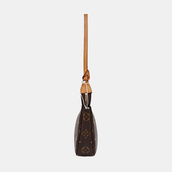 ACCESSOIRES Monogram Coated Canvas Brown