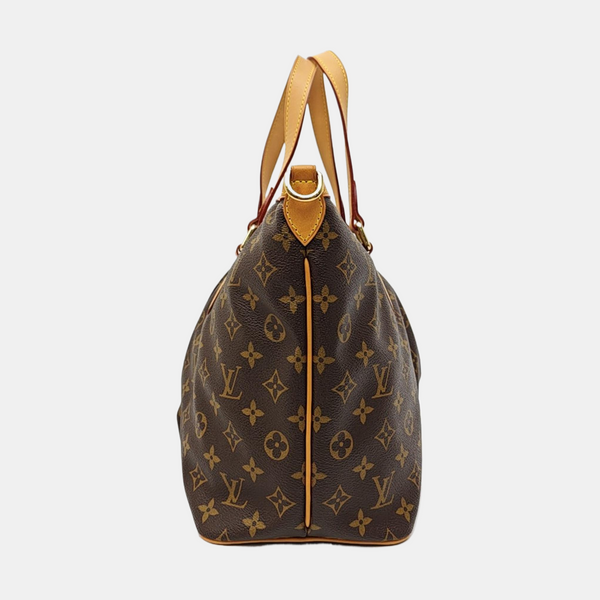 PALERMO PM Monogram Coated Canvas Brown