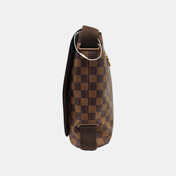 BROOKLYN Damier Ebene Coated Canvas Brown