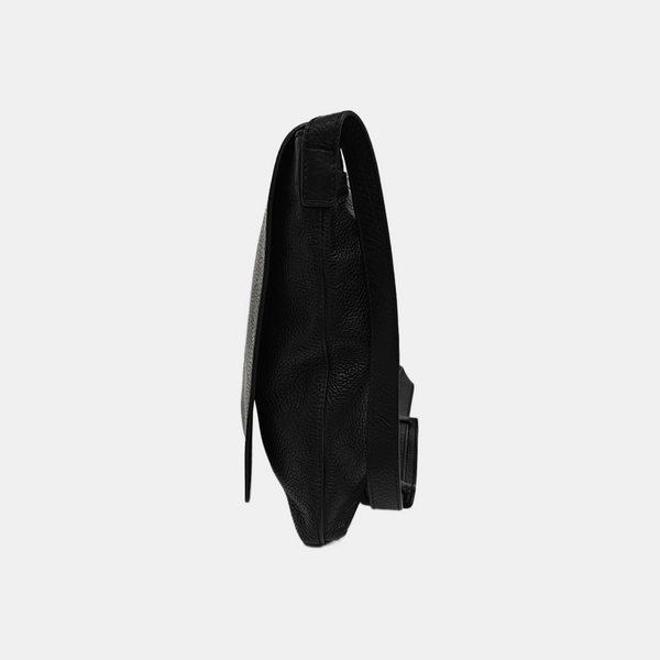 Calfskin Shoulder Bag Black