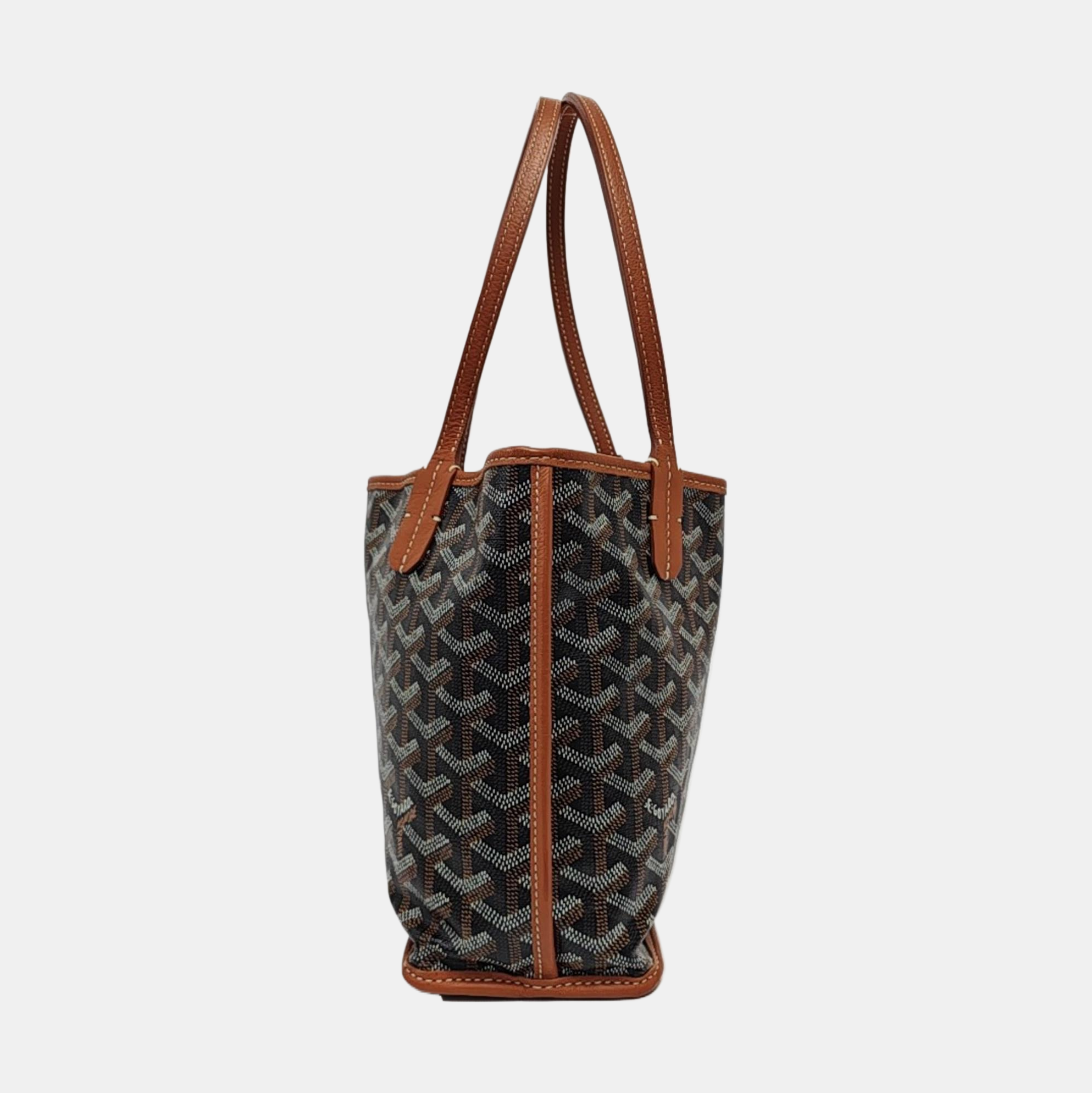 Anjou Coated Canvas Brown