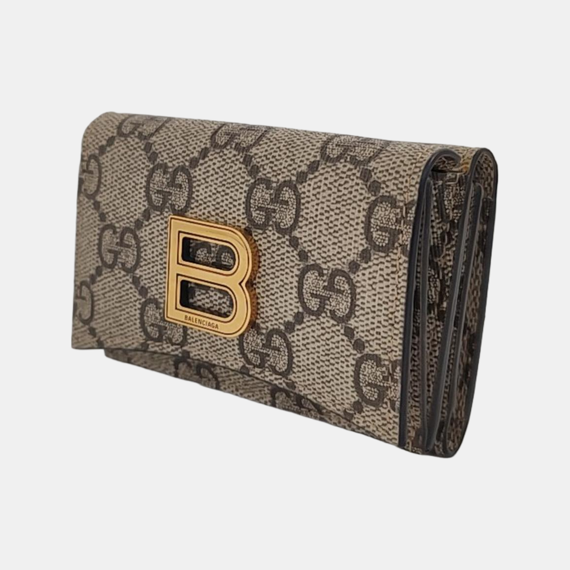 The Hacker Project Monogram Coated Canvas Beige