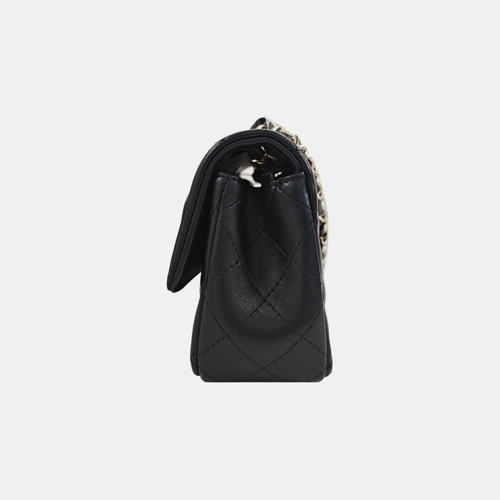 CLASSIC FLAP Mini Quilted Lambskin Black