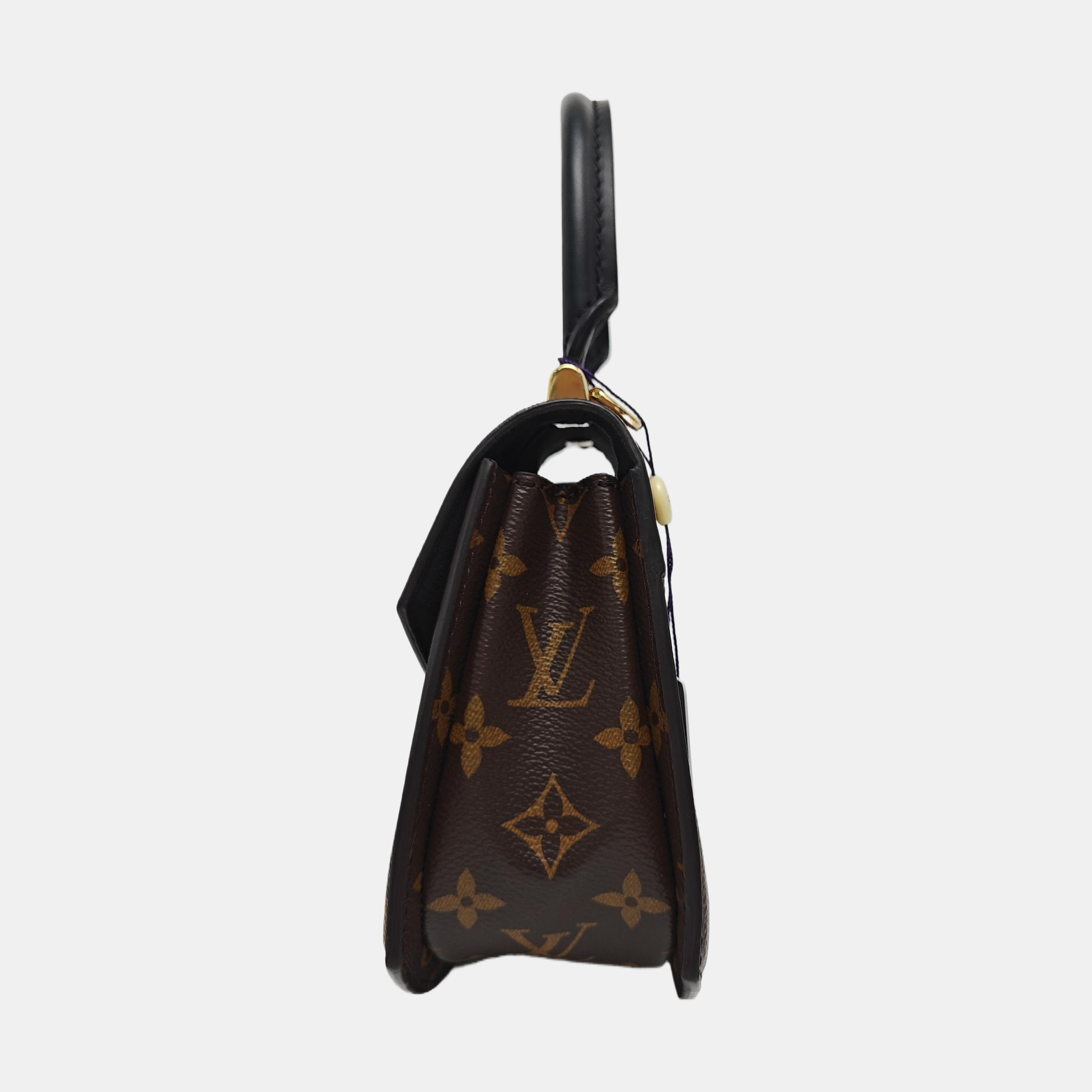 EDEN Monogram Coated Canvas Brown