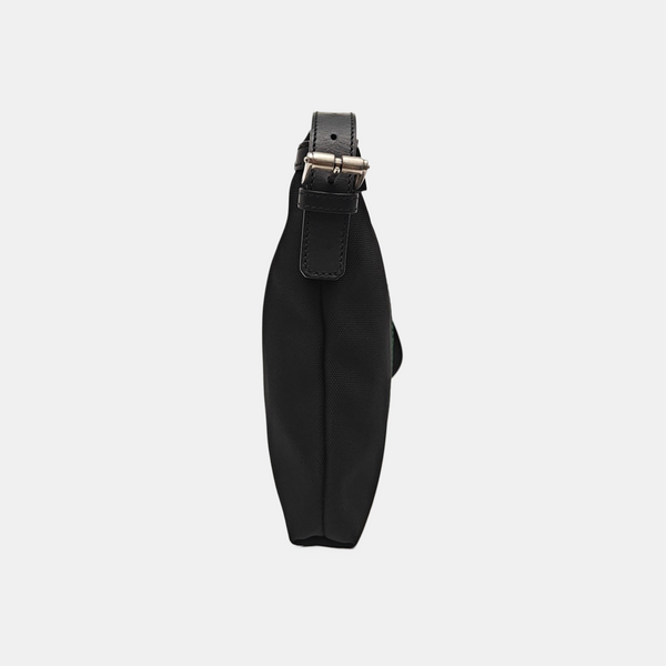 Fabric Shoulder Bag Black