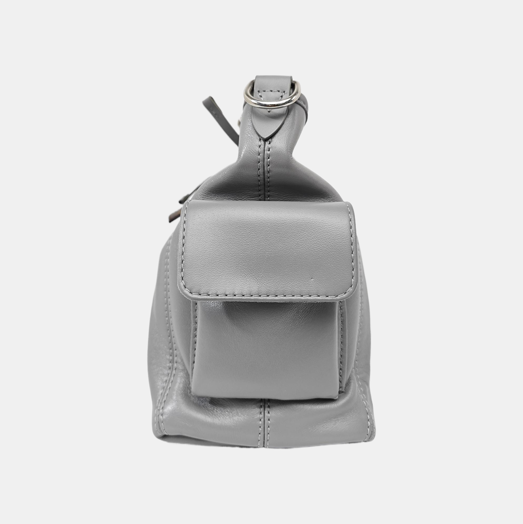 CARRYALL Small Lambskin Gray