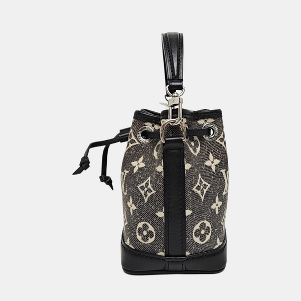 NOÉ Nano Monogram Canvas Gray