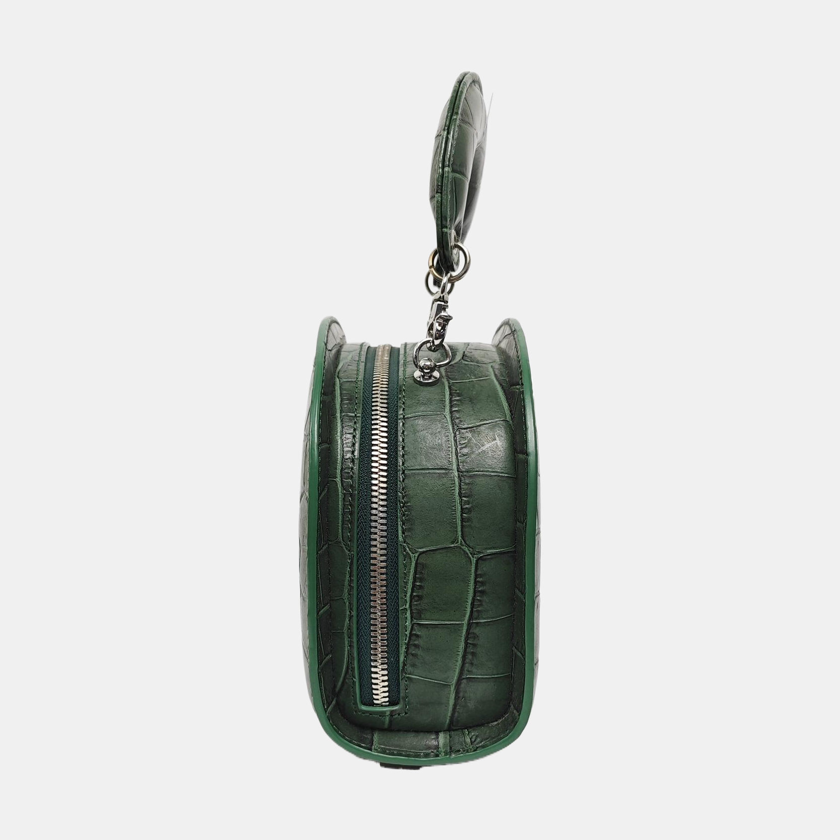 Leather Shoulder Bag Green