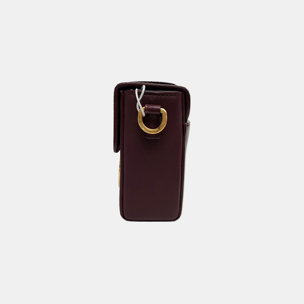 Authenticated pre-owned  30 Montaigne Oblique Calfskin Burgundy - Shoulder Bag at Looply