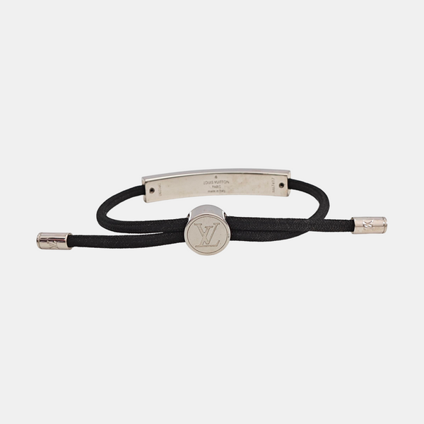 SPACE LV Metal Silver Bangle