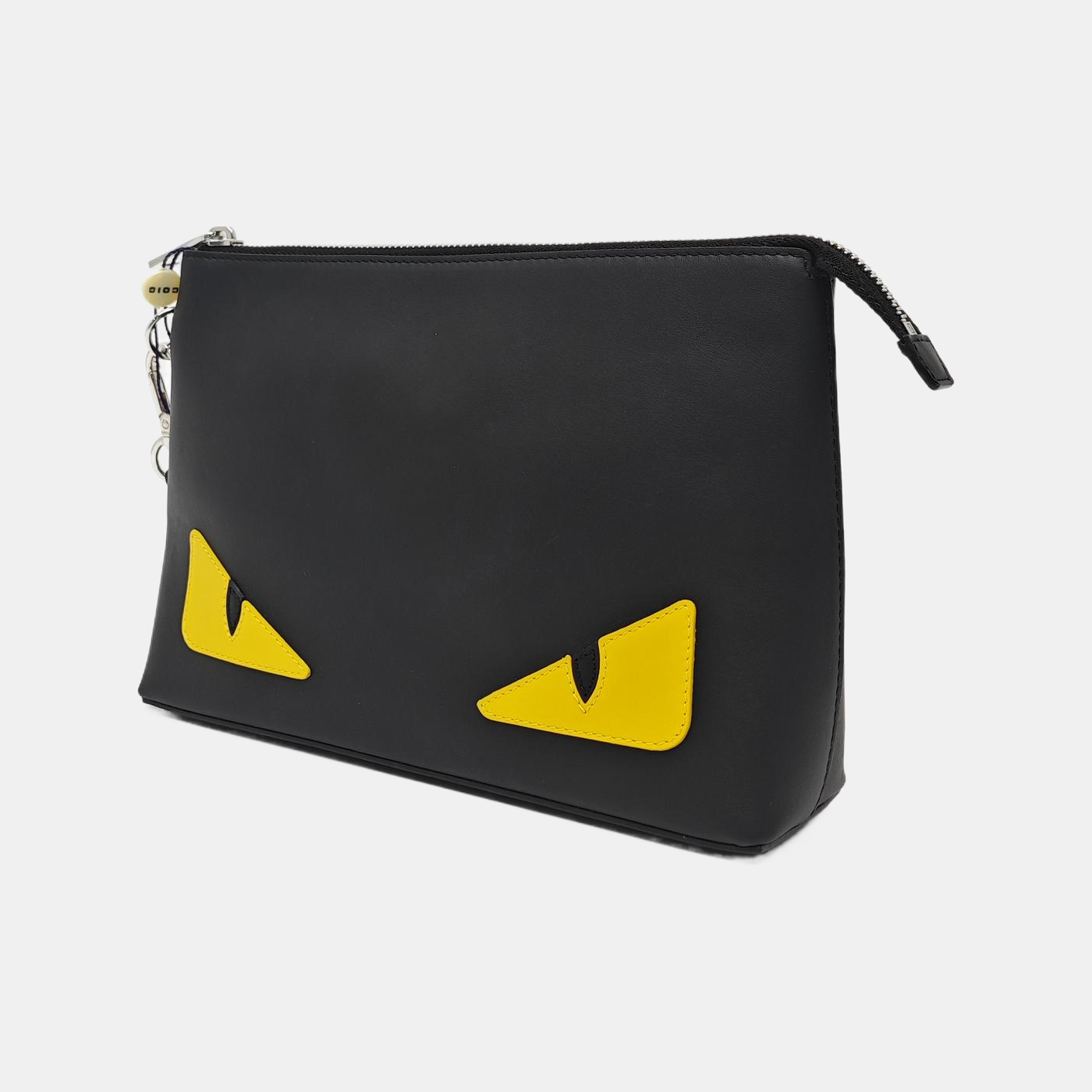 Calfskin Clutch Medium Black