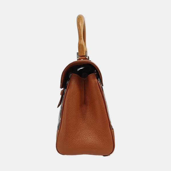 Saïgon Mini Coated Canvas Brown
