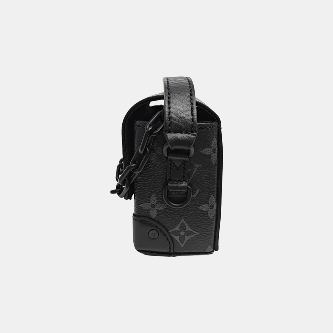 STEAMER Mini Monogram Coated Canvas Black