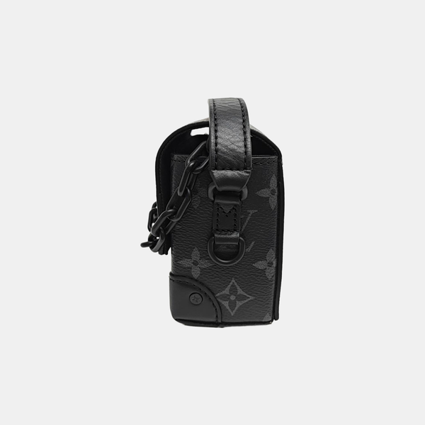 STEAMER Mini Monogram Coated Canvas Black
