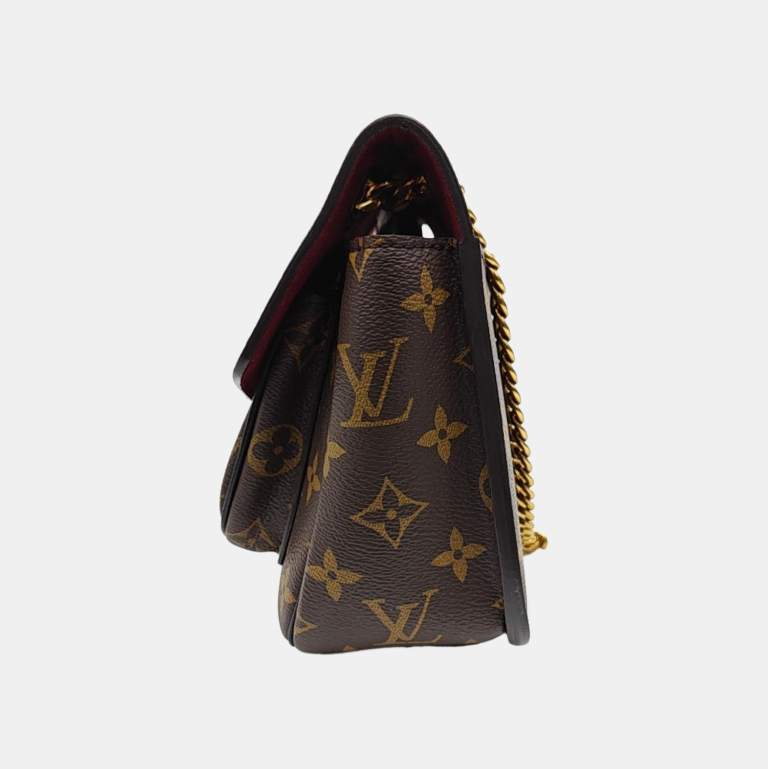 PASSY Monogram Coated Canvas Brown
