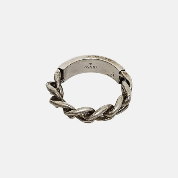 Anillo de plata de ley 925 EU 64