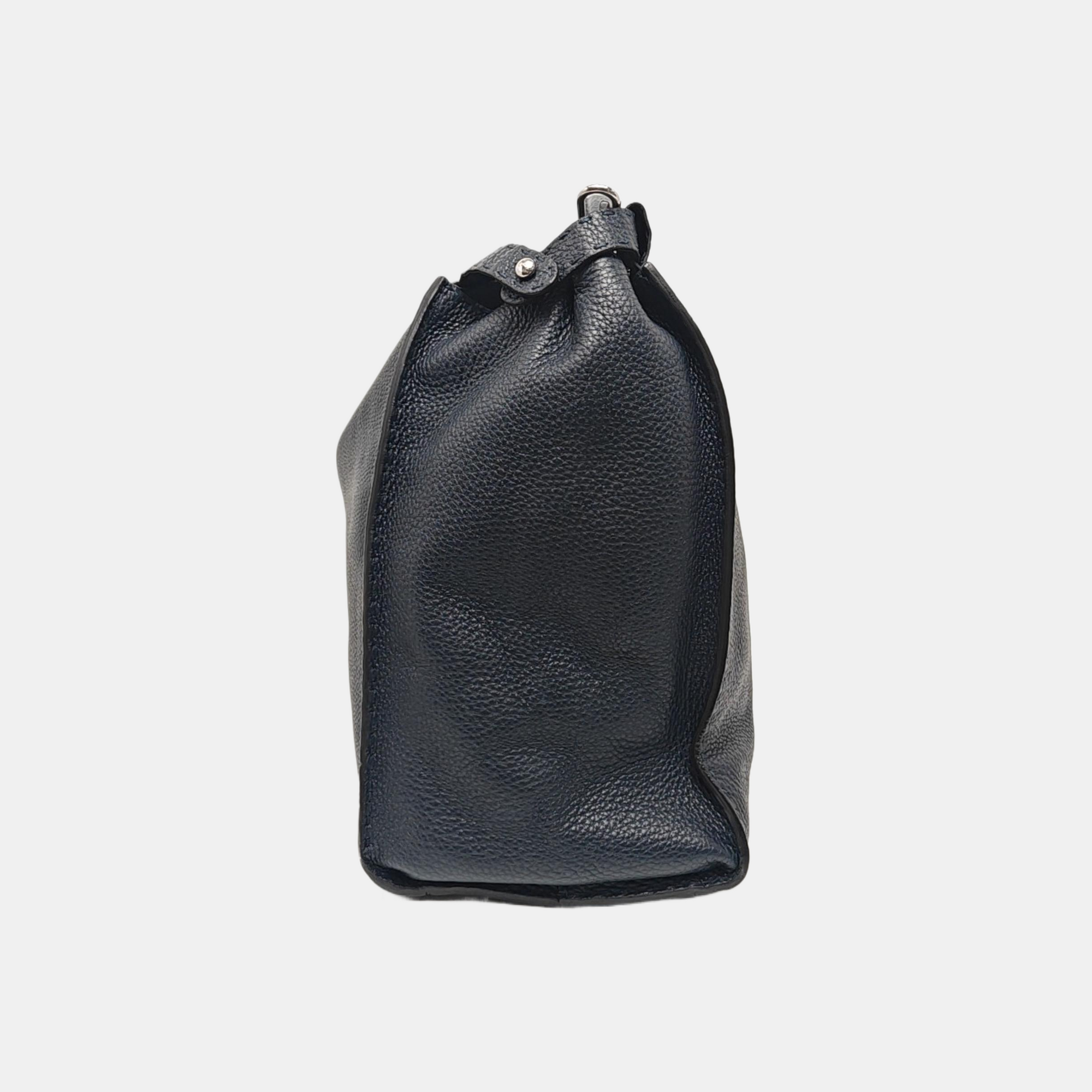 Peekaboo Large Calfskin Blue