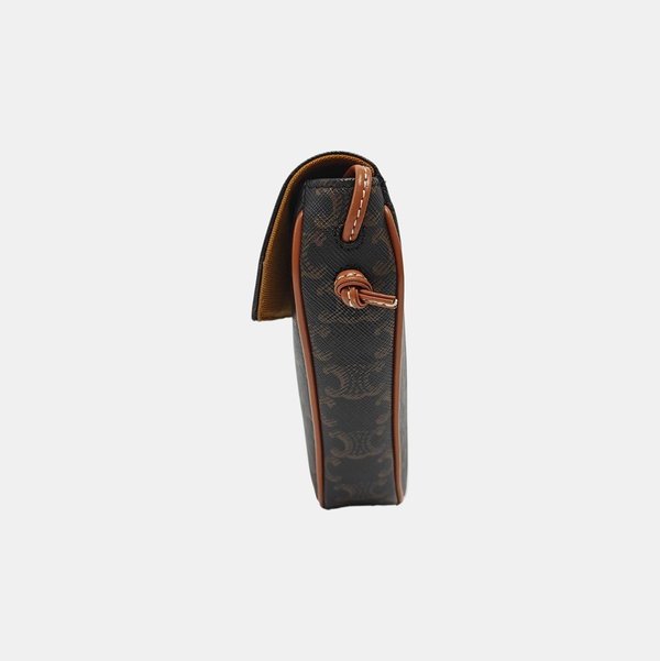 TRIANGLE Coated Canvas Brown