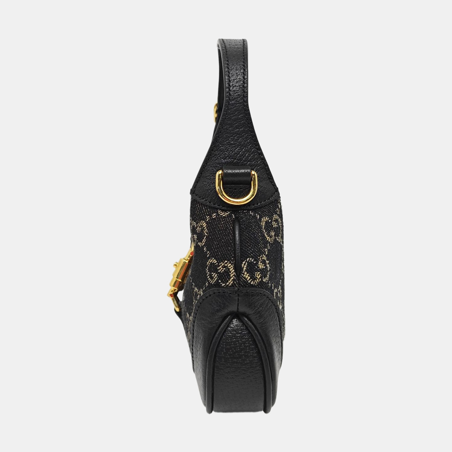 Jackie 1961 Mini Monogram Denim Black