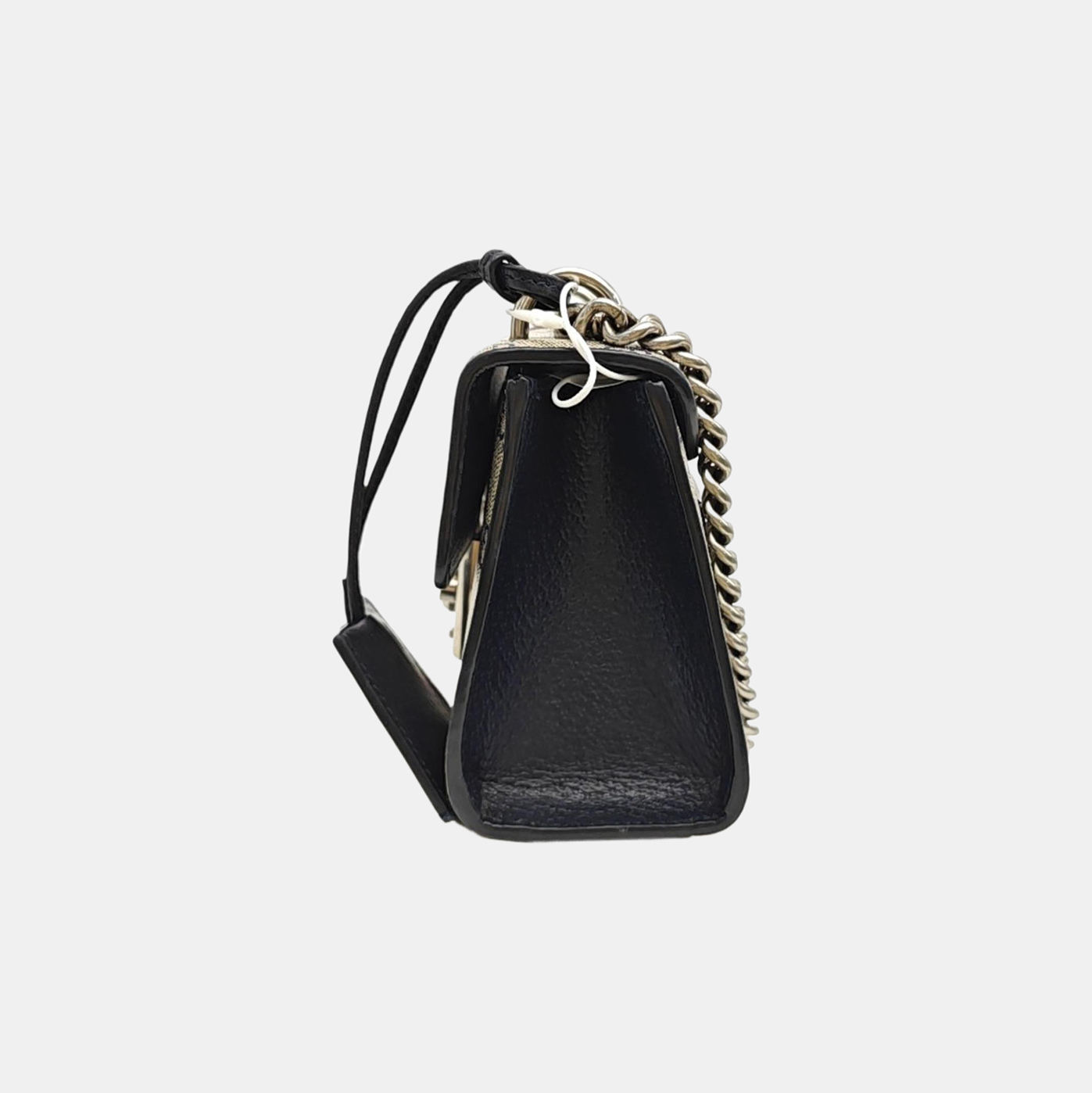 Padlock Mini Monogram Coated Canvas Beige
