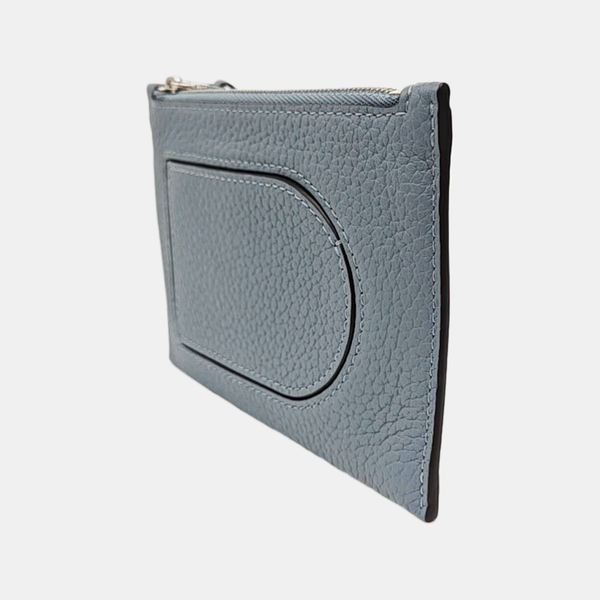 Pin Toy Mini Calfskin Blue Wallet