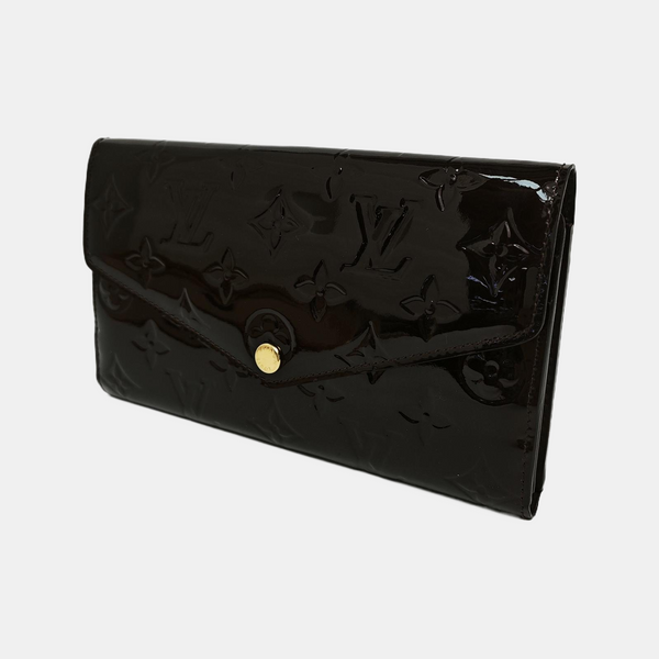 SARAH Patent Leather Red Wallet