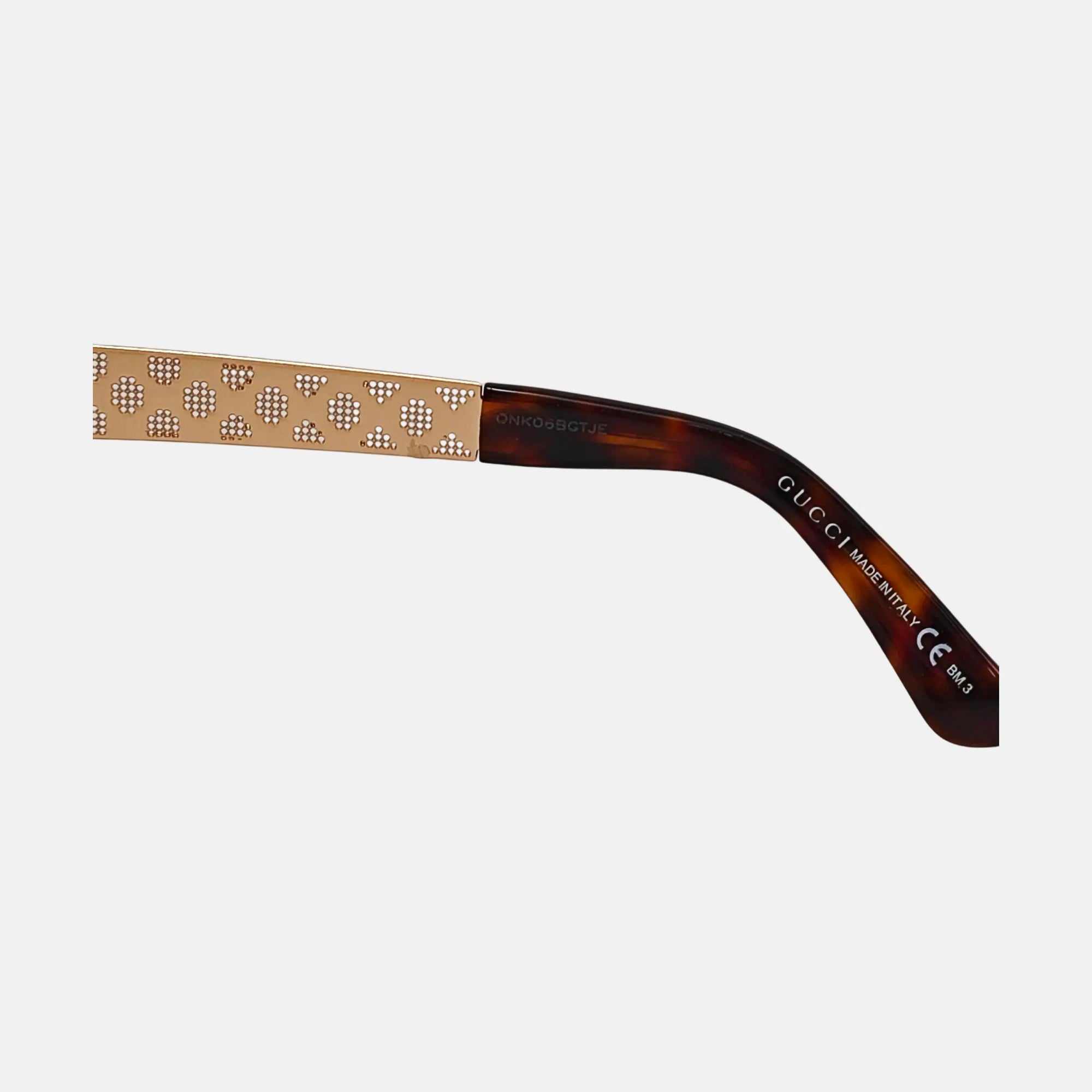 Metal Sunglasses Red