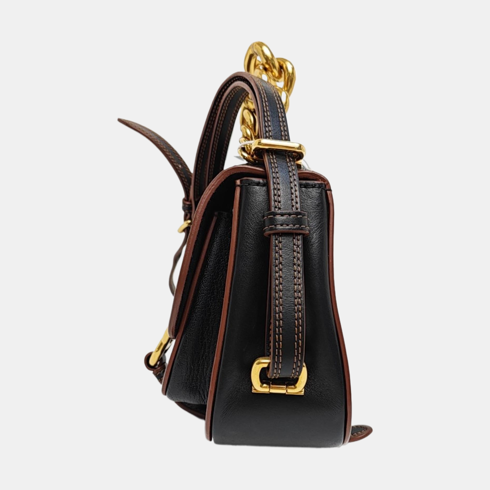 Dahlia Calfskin Black