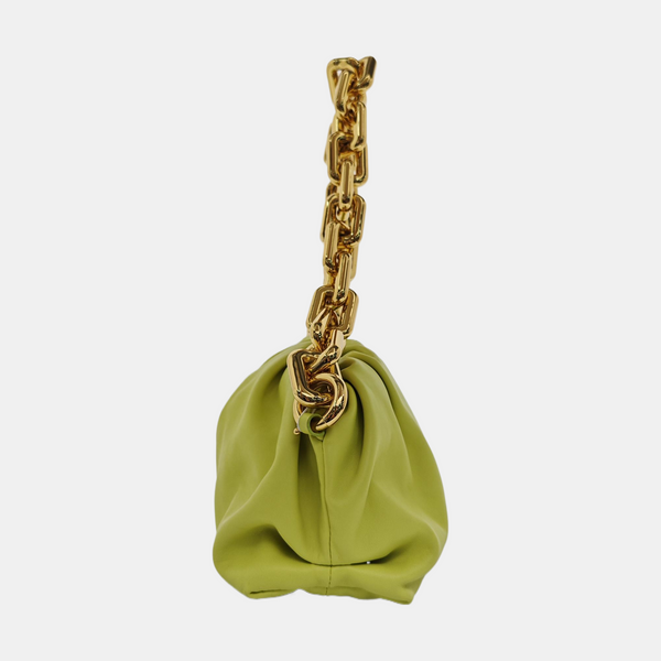 The Pouch Calfskin Green