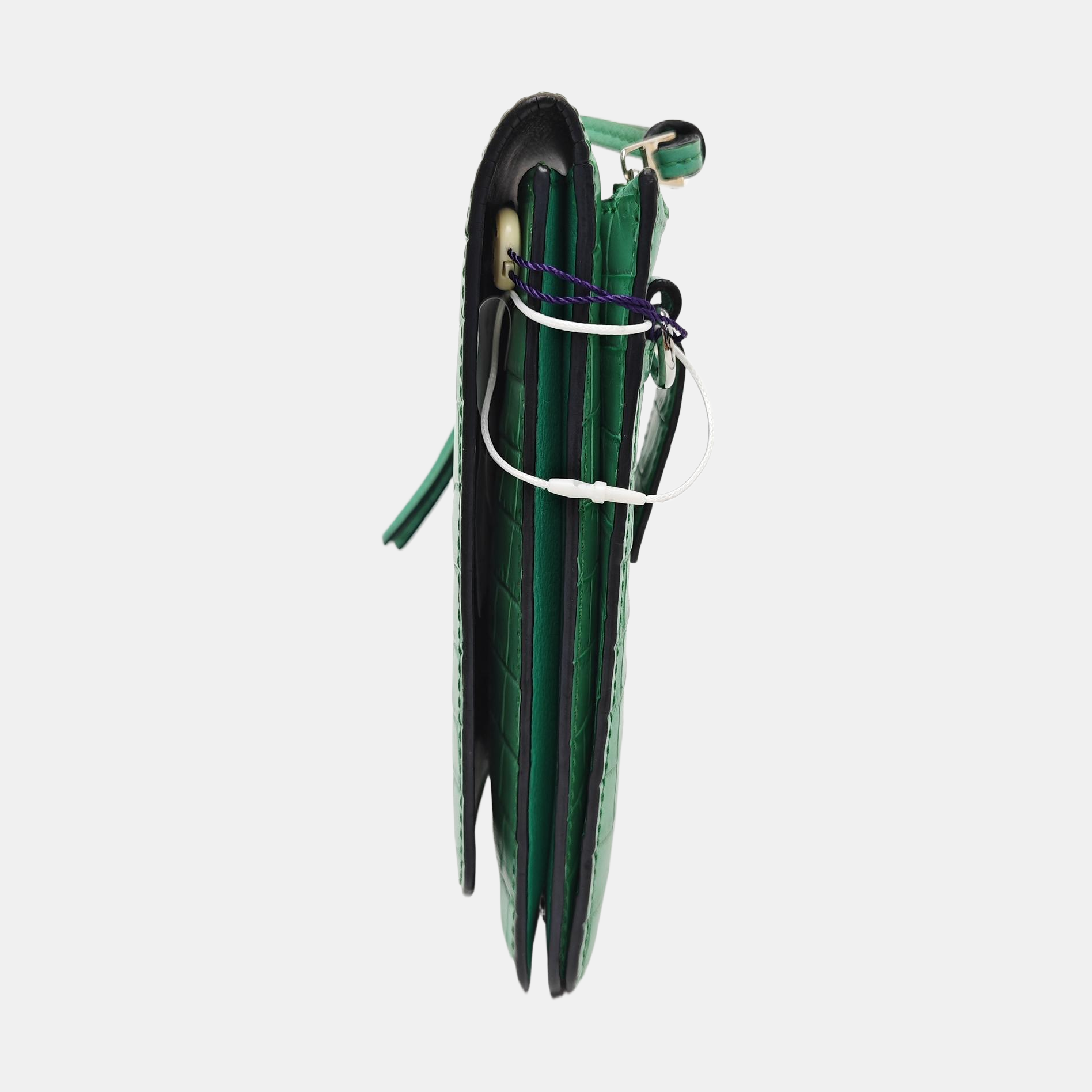 Gusset Calfskin Green