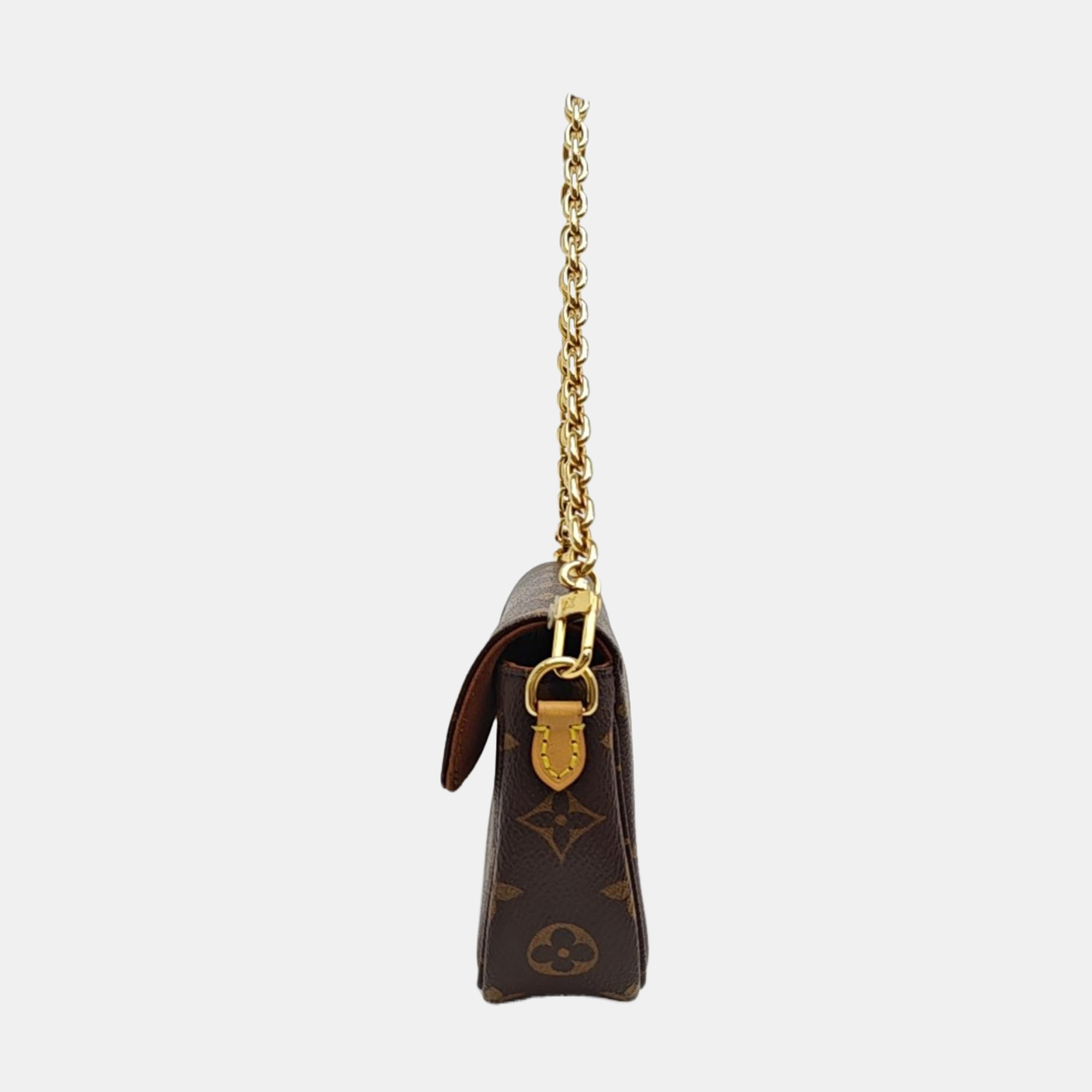 IVY Monogram Coated Canvas Brown
