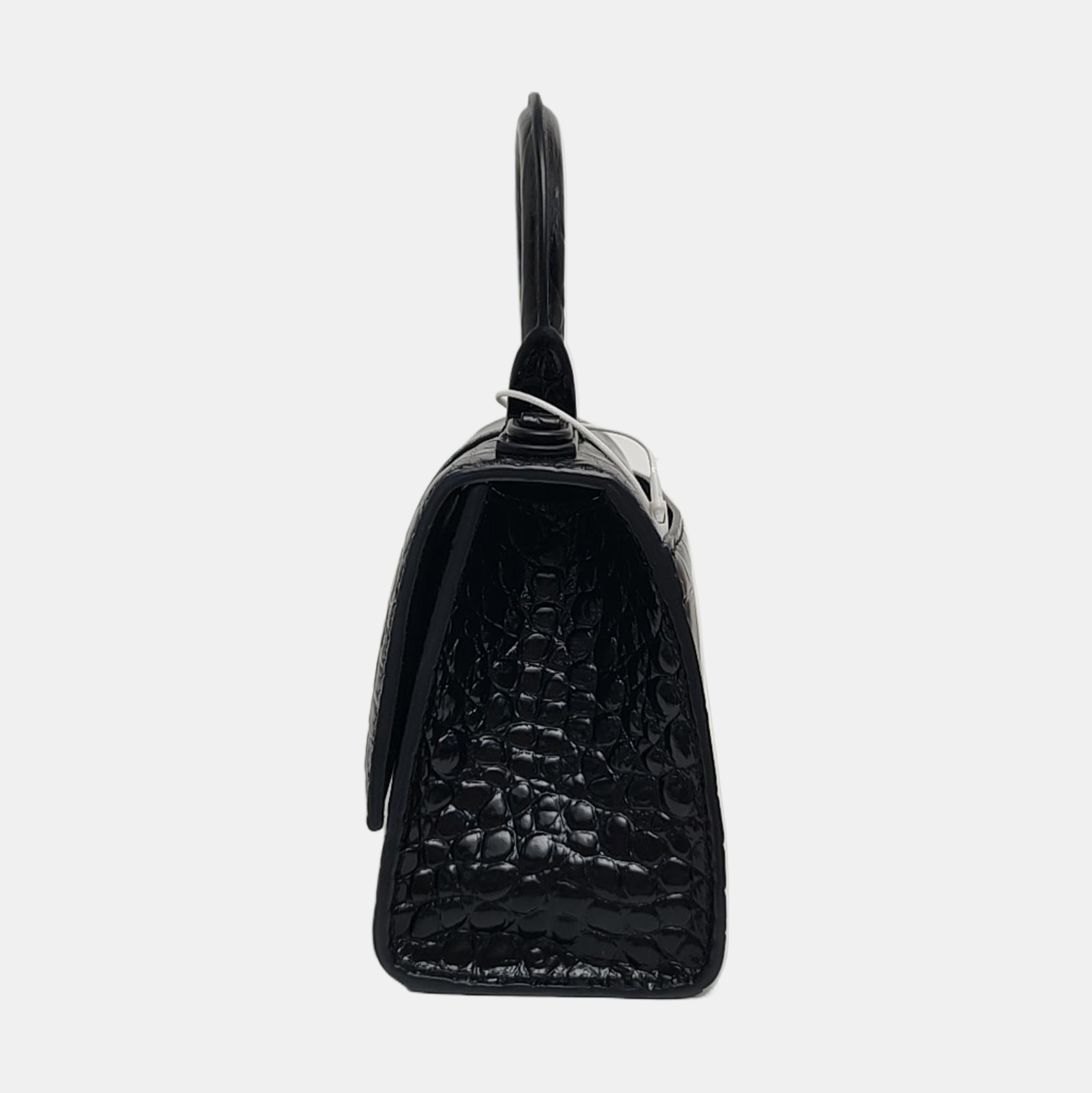 Hourglass Small Calfskin Black