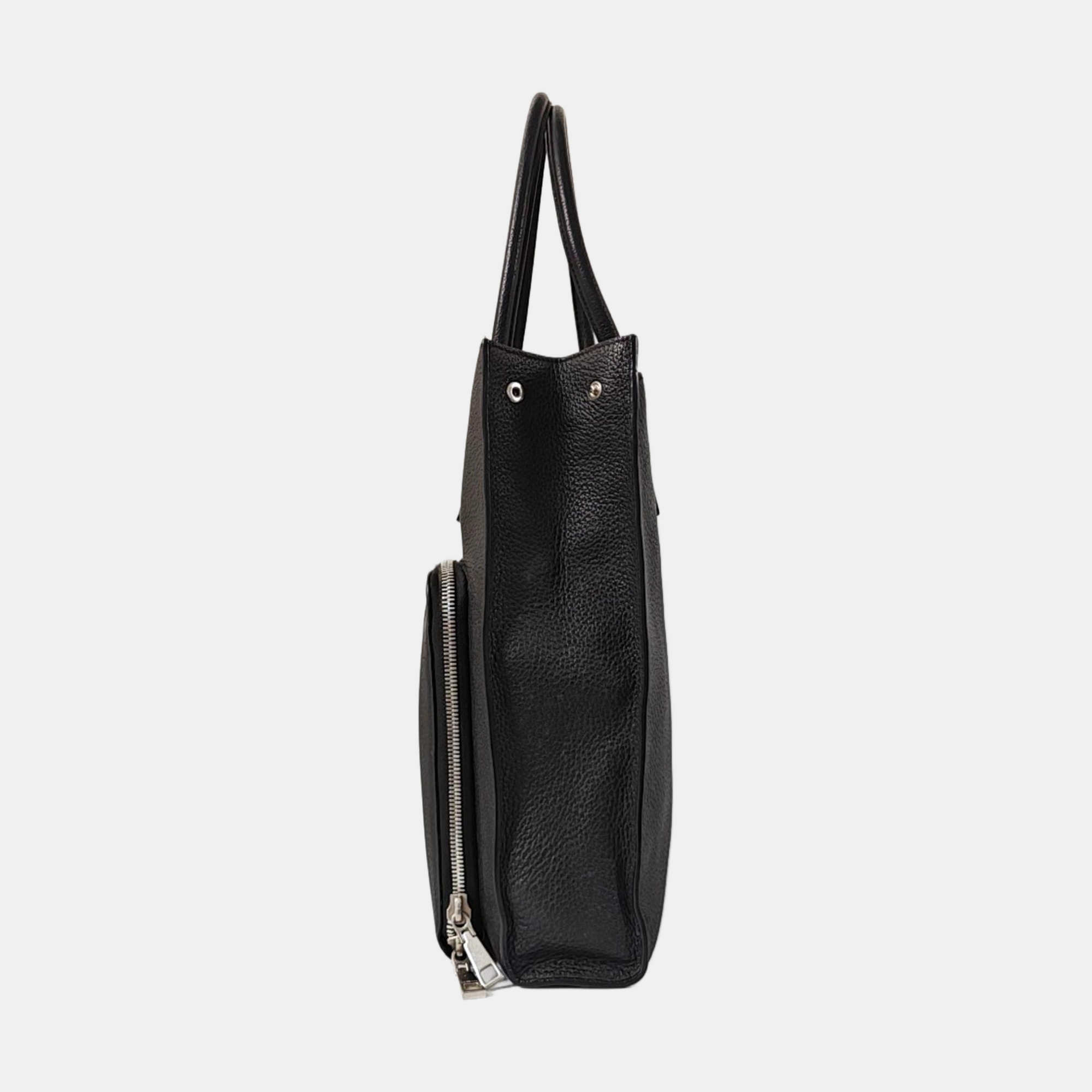 Calfskin Tote Bag Black